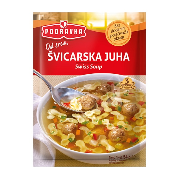 Podravka Soup Swiss 15x54g