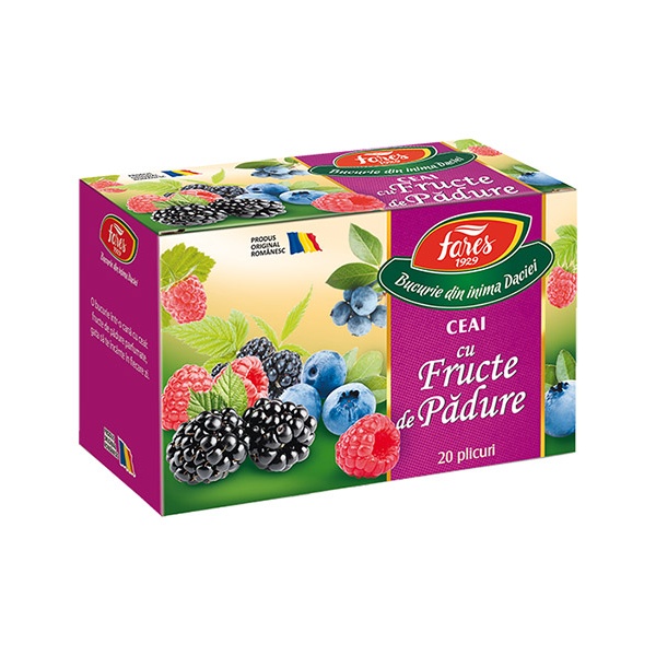 Fares Tea With Forest Fruits 12x40g