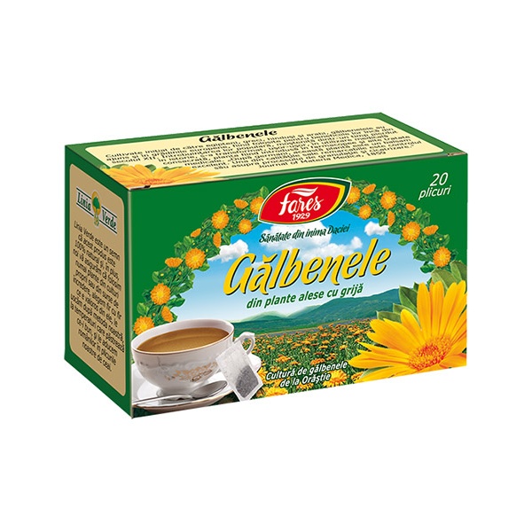 Fares Tea Marigold (Galbenele) 12x20g