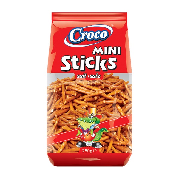 Croco Mini Salted Sticks 12x250g