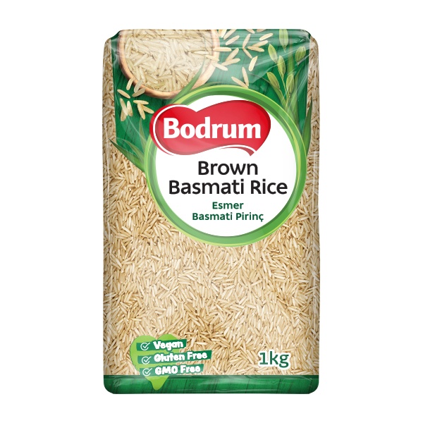 Bodrum Brown Basmati Rice 6x1kg