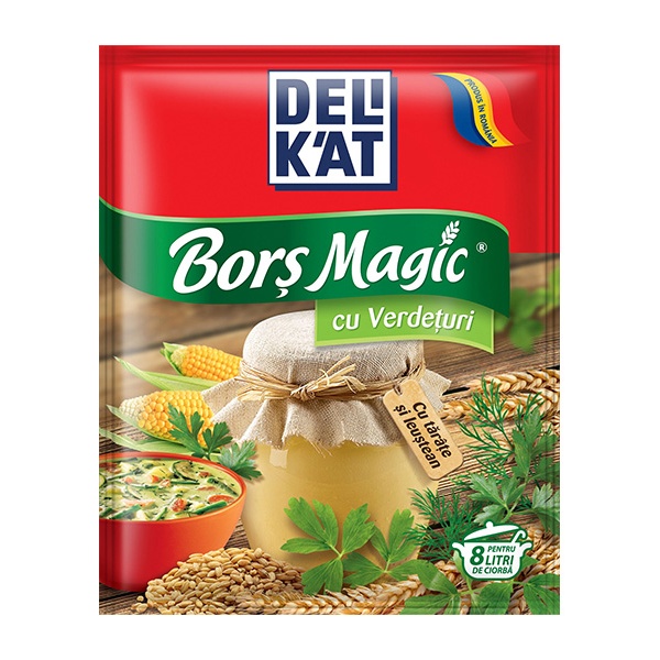 Delikat Bors Verdeturi - Magic Borsch with Greens 14x65g