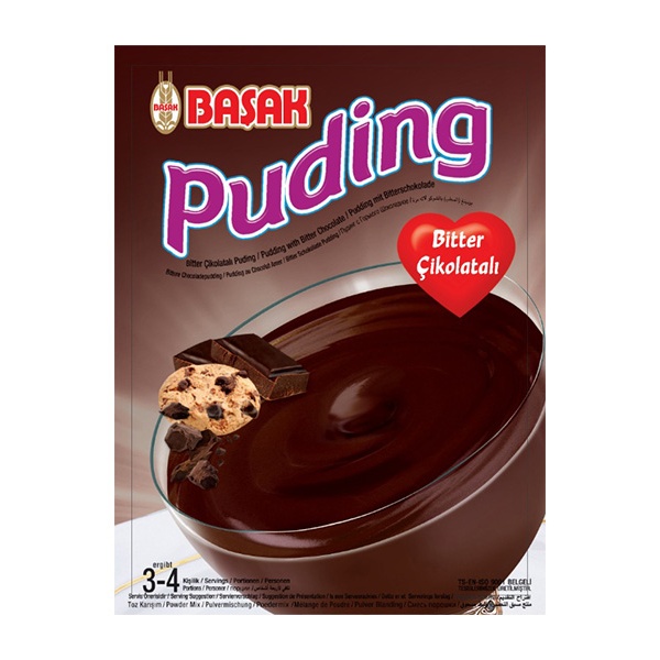 Basak Bitter Chocolate Pudding (78) 12x105g