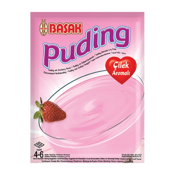 Basak Strawberry Pudding (83) 12x130g