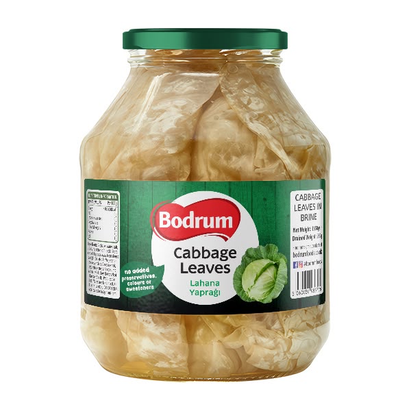 5Bodrum 1700cc Cabbage Leaves 6x1650g