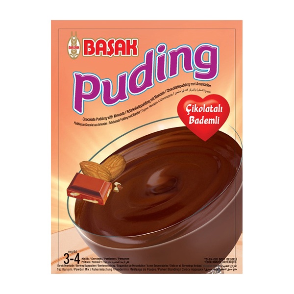 Basak Chocolate with Almond Pudding (79) 12x105g