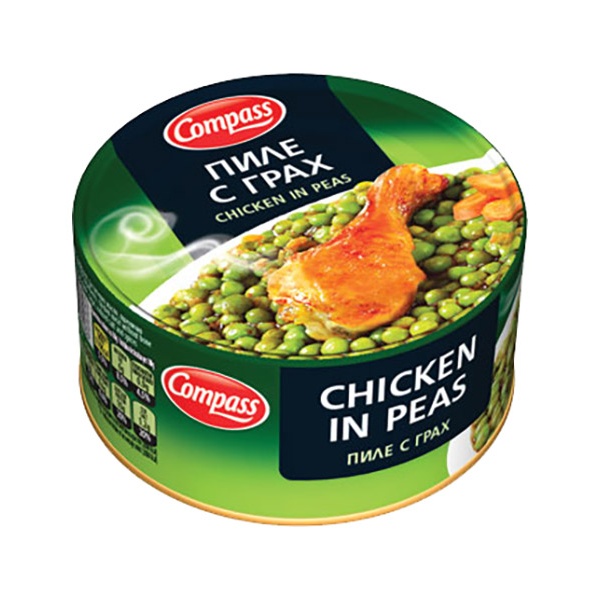 Compass Chicken in Peas 1x300g
