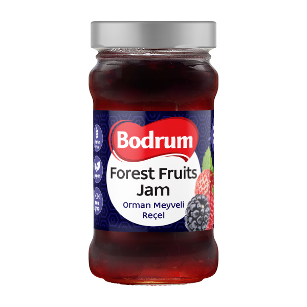 Bodrum Jam Forest Fruit (Orman Meyveli Recel) 6x380g