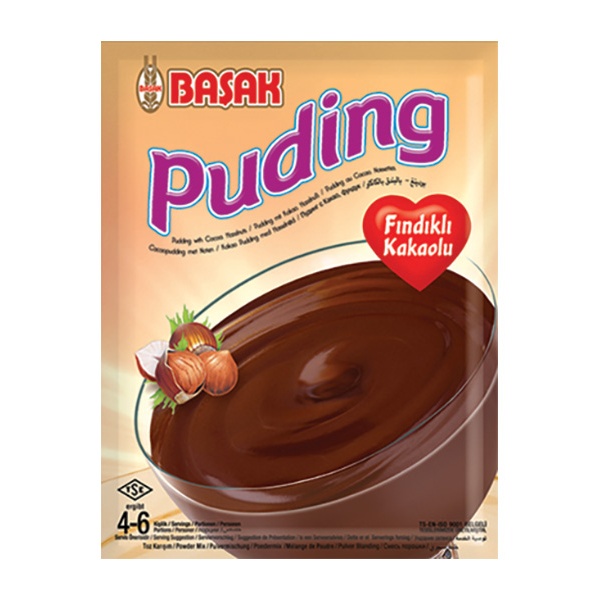 Basak Hazelnut Pudding (81) 12x110g