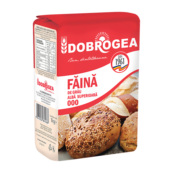 Dobrogea White Flour (Faina Alba 000) 10x1kg