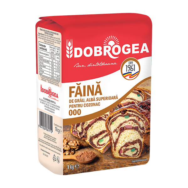 Dobrogea Wheat Flour for Cozonac 10x1kg