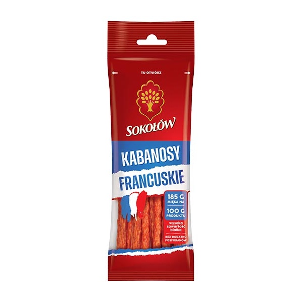 Sokolow French Kabanos (Francuskie (14pcs/Box) 1x120g