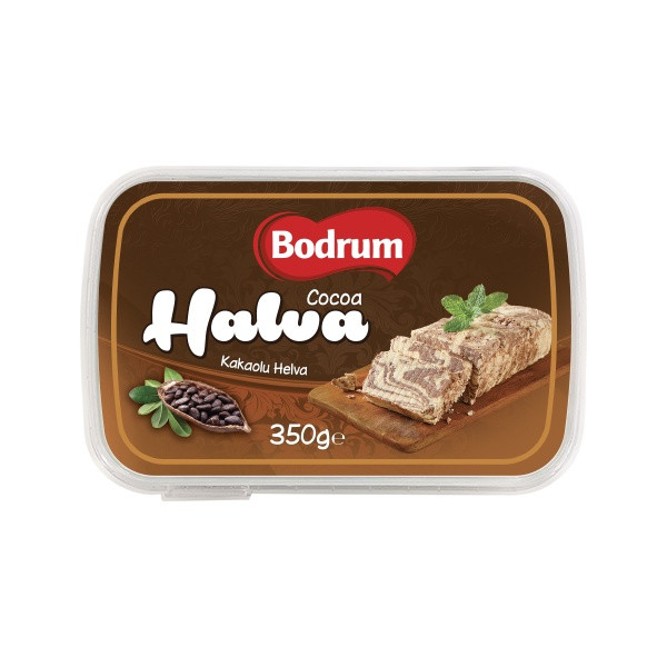 6Bodrum Tahini Halva with Cocoa 6x350g
