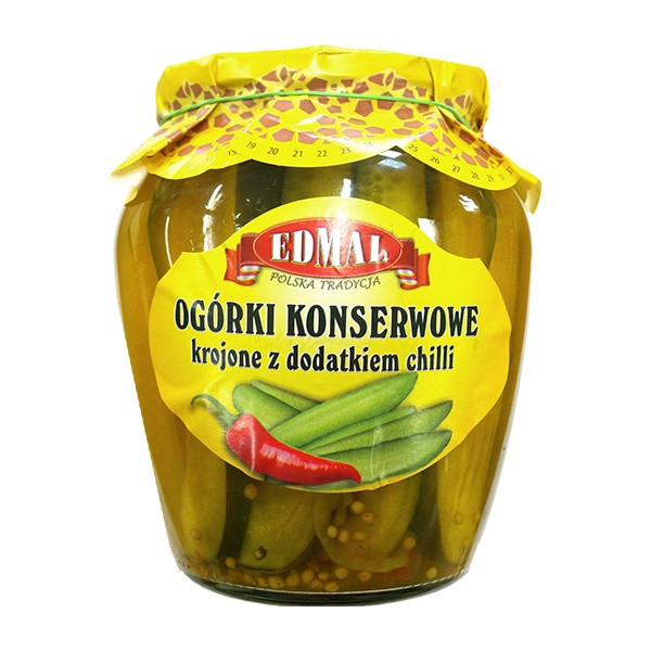Edmal Cucumber with Chili 6x720ml