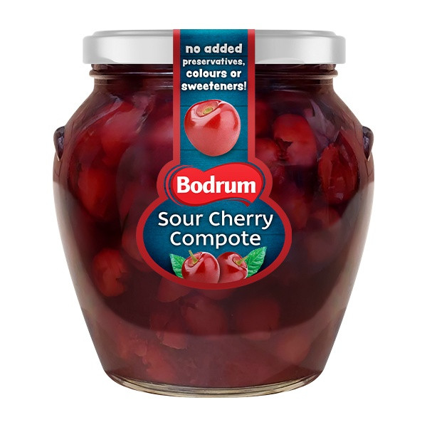 Bodrum Amf Compote-Sour Cherry No Pit 12x580ml