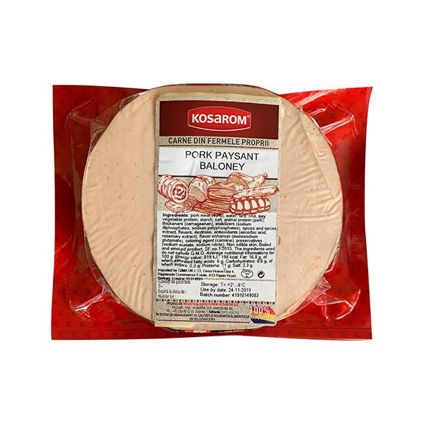 Kosarom Smoked Baloney with Pork (5.2) Kg