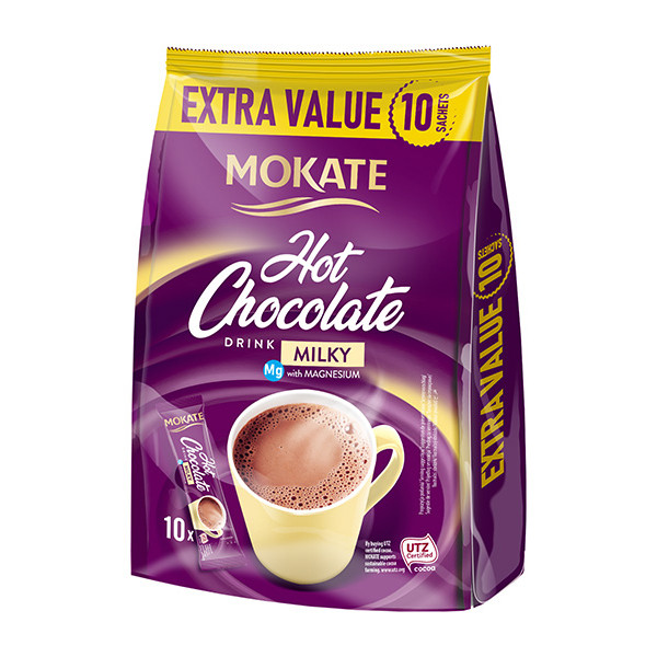 Mokate Hot Chocolate - Milky 10x110g