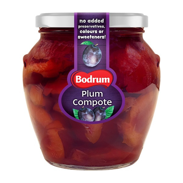 Bodrum Amf Compote-Plum  12x580ml