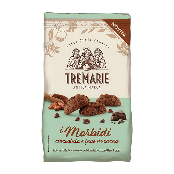 Tremarie Soft Cookies with Cocoa Beans Chocolate Almonds 10x300g