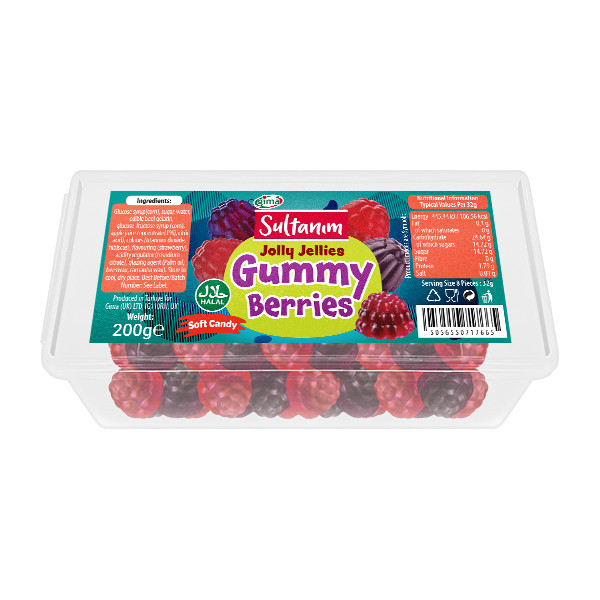 Sultanim Jelly Blackberry 24x200g