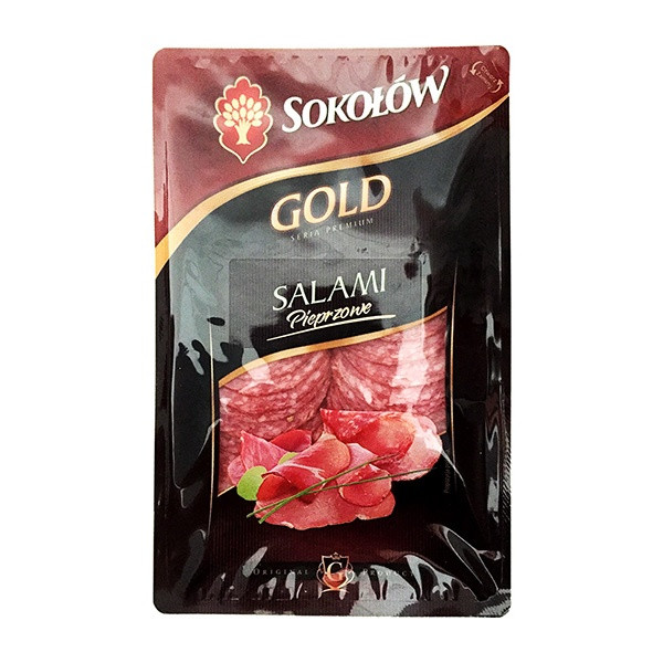 Sokolow Sliced Salami Pepper (12pcs/Box) 1x100g
