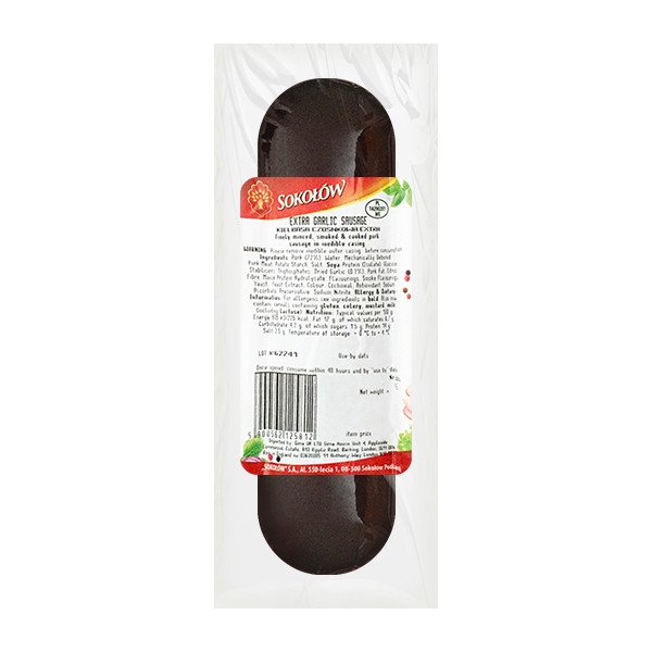 Sokolow Extra Garlic Sausage 1x400g