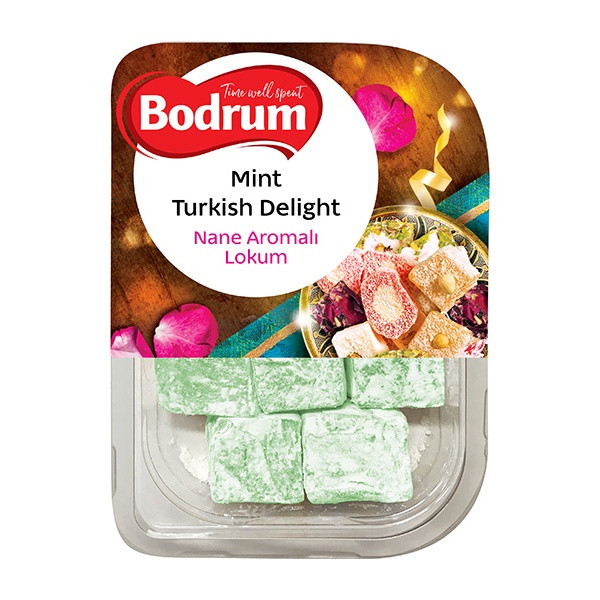 Bodrum Mint Turkish Delight 6x200g
