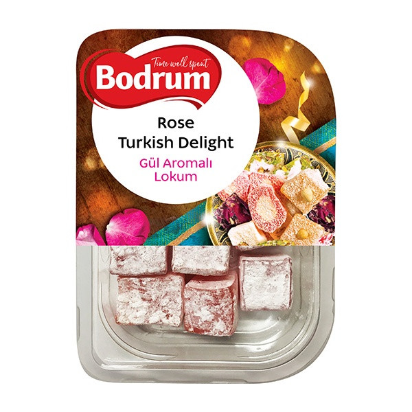 Bodrum Rose Turkish Delight 6x200g