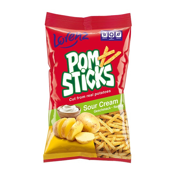 Crunchips Pomsticks Sour Cream 14x85g