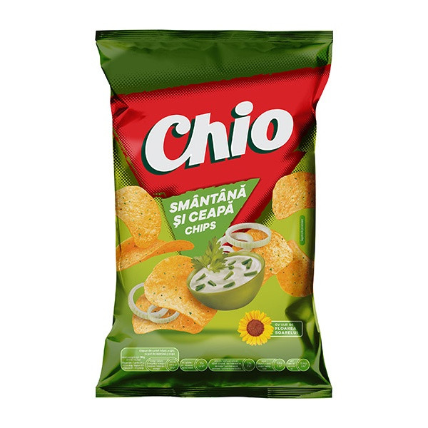 Crisps Chio Sour Cream & Onion 10x125g