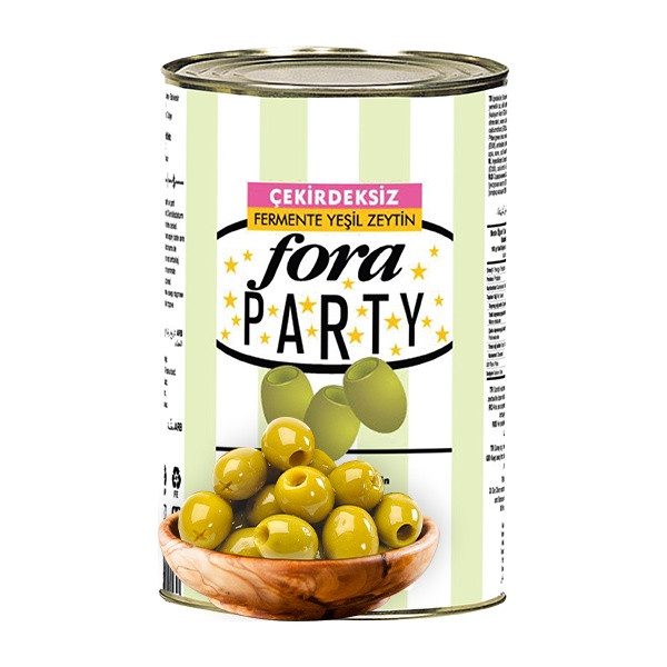 Fora Pitted Green Olives (230-290) 4x5kg