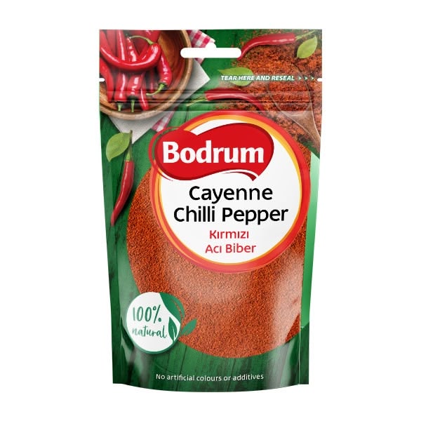 Bodrum Spice Cayenne Chilli Pepper 8x100g