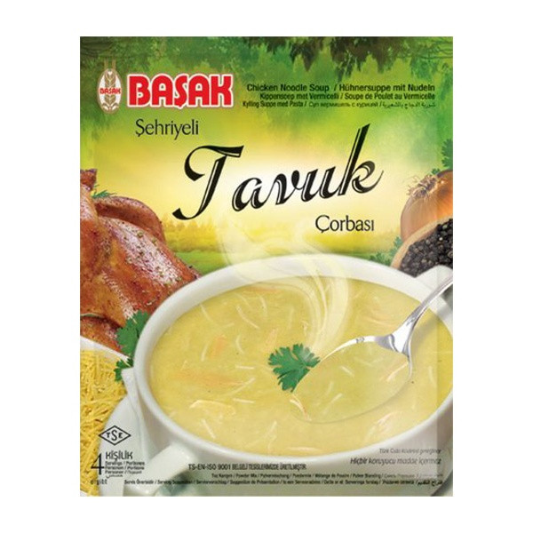 Basak Chicken Noodle Soup (sehriyeli Tavuk 602) 12x60g