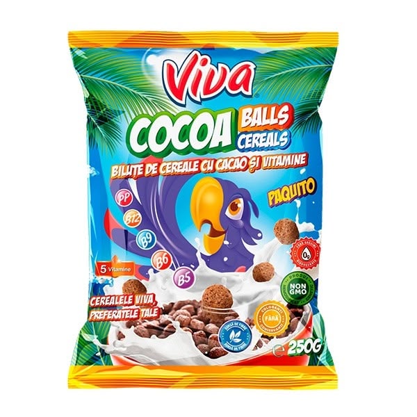 Viva Cereals Cacao Balls 10x250g