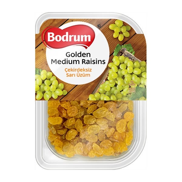 Bodrum Medium Golden Raisins (Tray) 6x250g