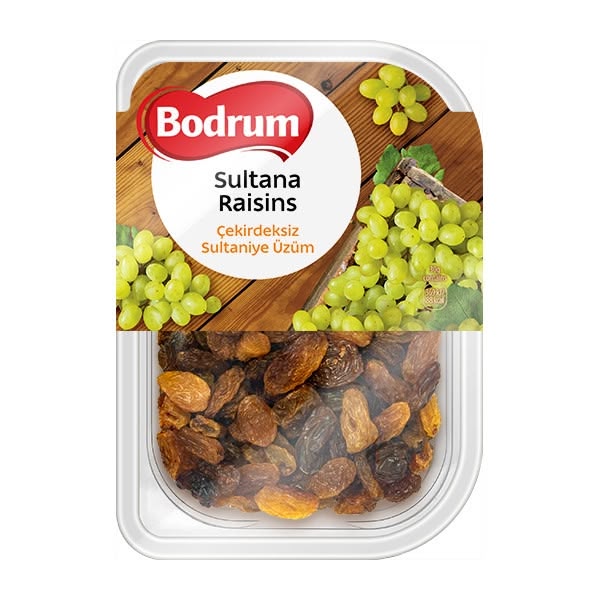 Bodrum Sultana Raisins (Tray) 6x250g