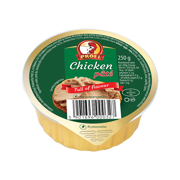 Profi Chicken Poultry Pate 8x250g