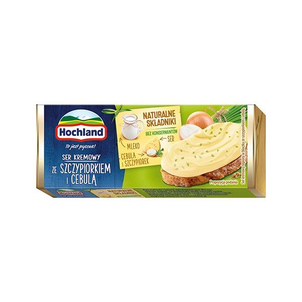 Hochland (11) Cheese Spread Block Onion (6) 1x90g