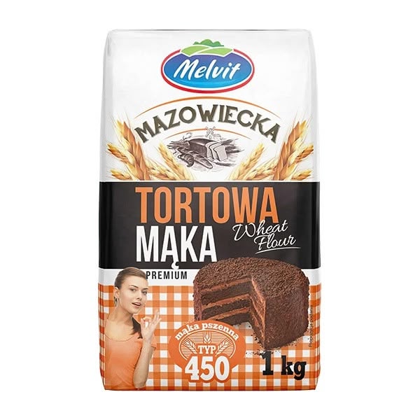 Melvit Maka Tortowa (Cake Flour) 10x1kg