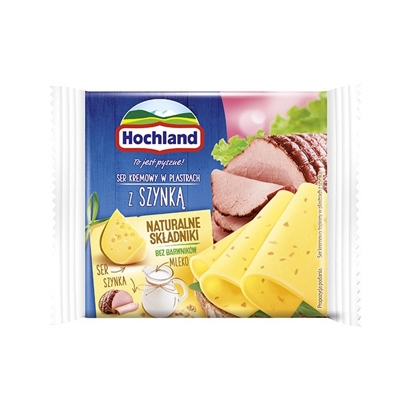 Hochland (23) Slices Cheese Ham 10x130g