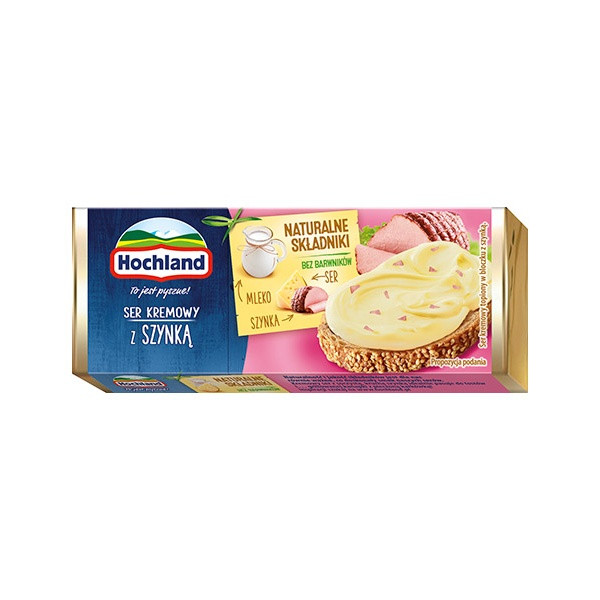 Hochland Cheese Spread Block Ham 1x90g