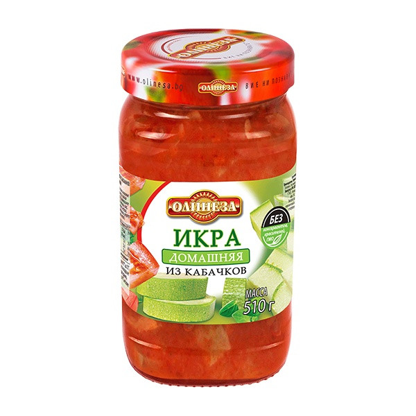 Olinesa Appetizer Mild Zukkini Ikra 6x510g