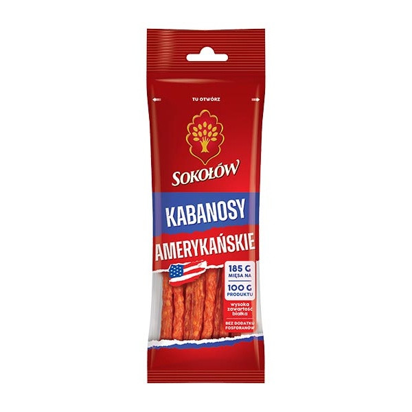 Sokolow American Kabanos 1x120g