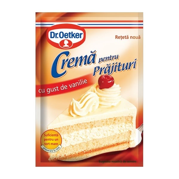 Ro Dr Oetker Cake Cream Vanilla (Prajituri Vanilie) 30x50g