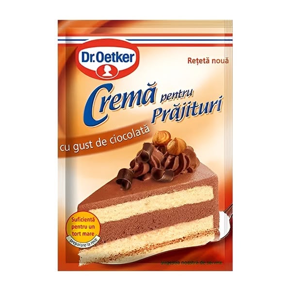 Ro Dr Oetker Cake Cream Chocolate (Prajituri Ciocolata) 25x55g