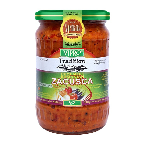 Vipro Zacusca with Eggplants 6x580ml