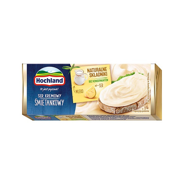 Hochland (07) Cheese Spread Block Cream (6) 1x90g