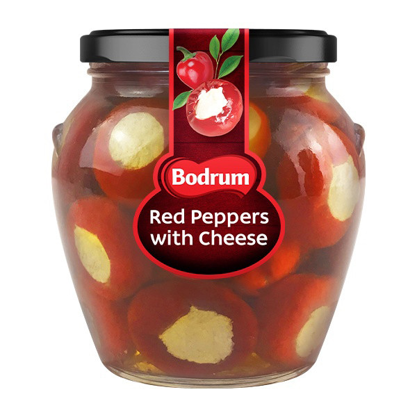 Bodrum Amf Red Peppers with Cheese 6x530g