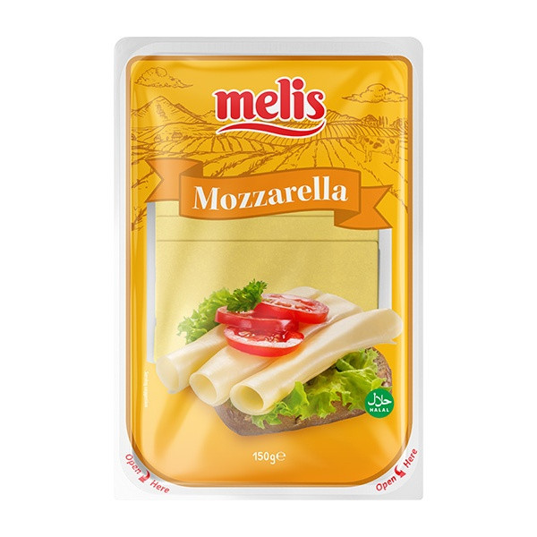 Melis Sliced Mozarella 12x150g