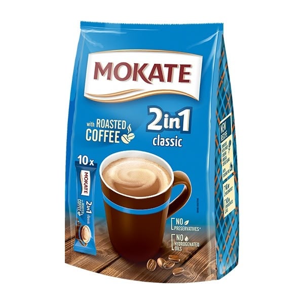 Mokate Coffee 2in1 Classic 10x10x8g
